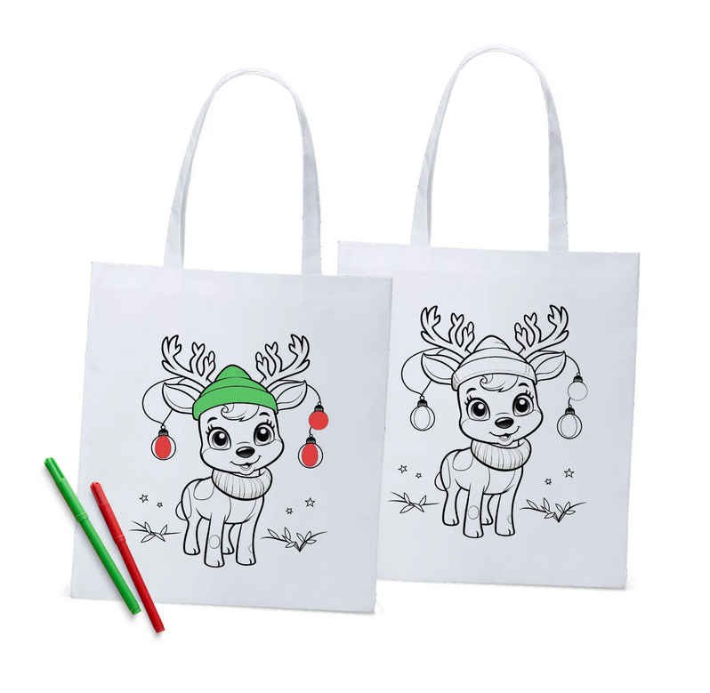 Τσάντα ζωγραφικής με ελαφάκι